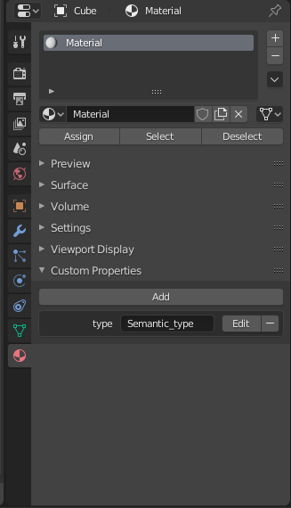 Adding semantic information to an LoD2 (or higher) geometry surface