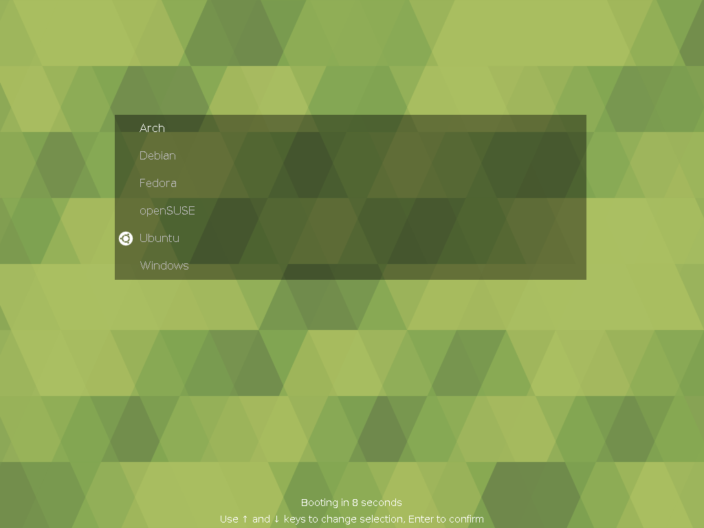 Ubuntu MATE GRUB Theme Screenshot