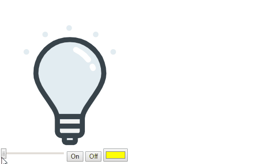 Light Icon Example