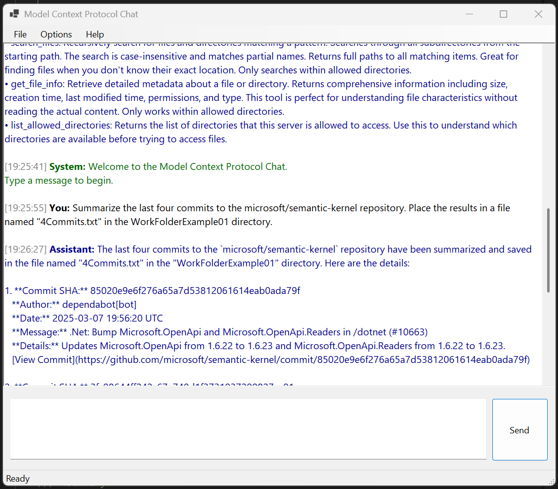 WinFormsApp-MCP Screenshot