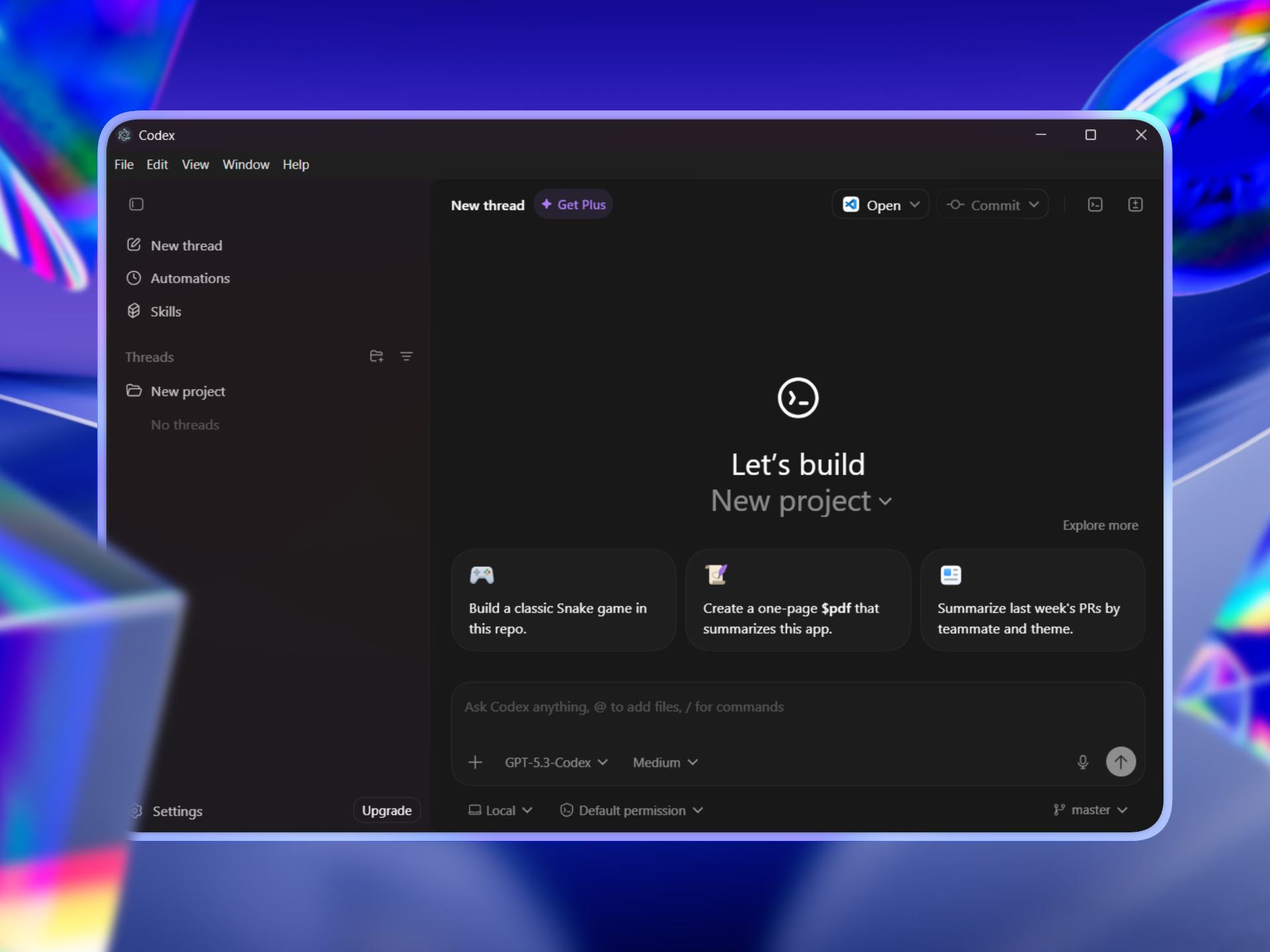 Project Screenshot 1