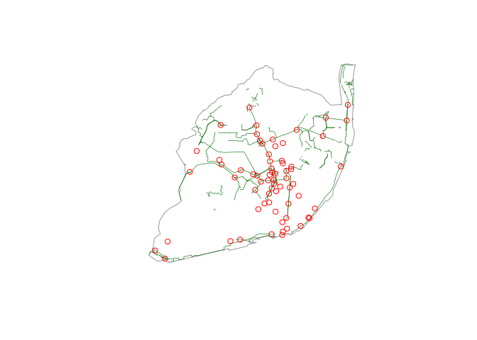 \label{lisbonmap}Cycling infrastructure in Lisbon as October 2021 and location of cyclists' counters.