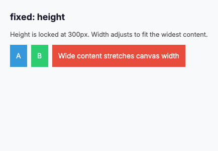 fixed: height