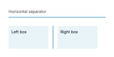 Separator Orientation