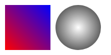 Gradient fills on box shapes