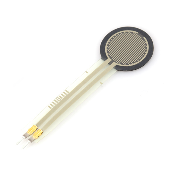 Force Sensitive resistor for sensing weight and force.