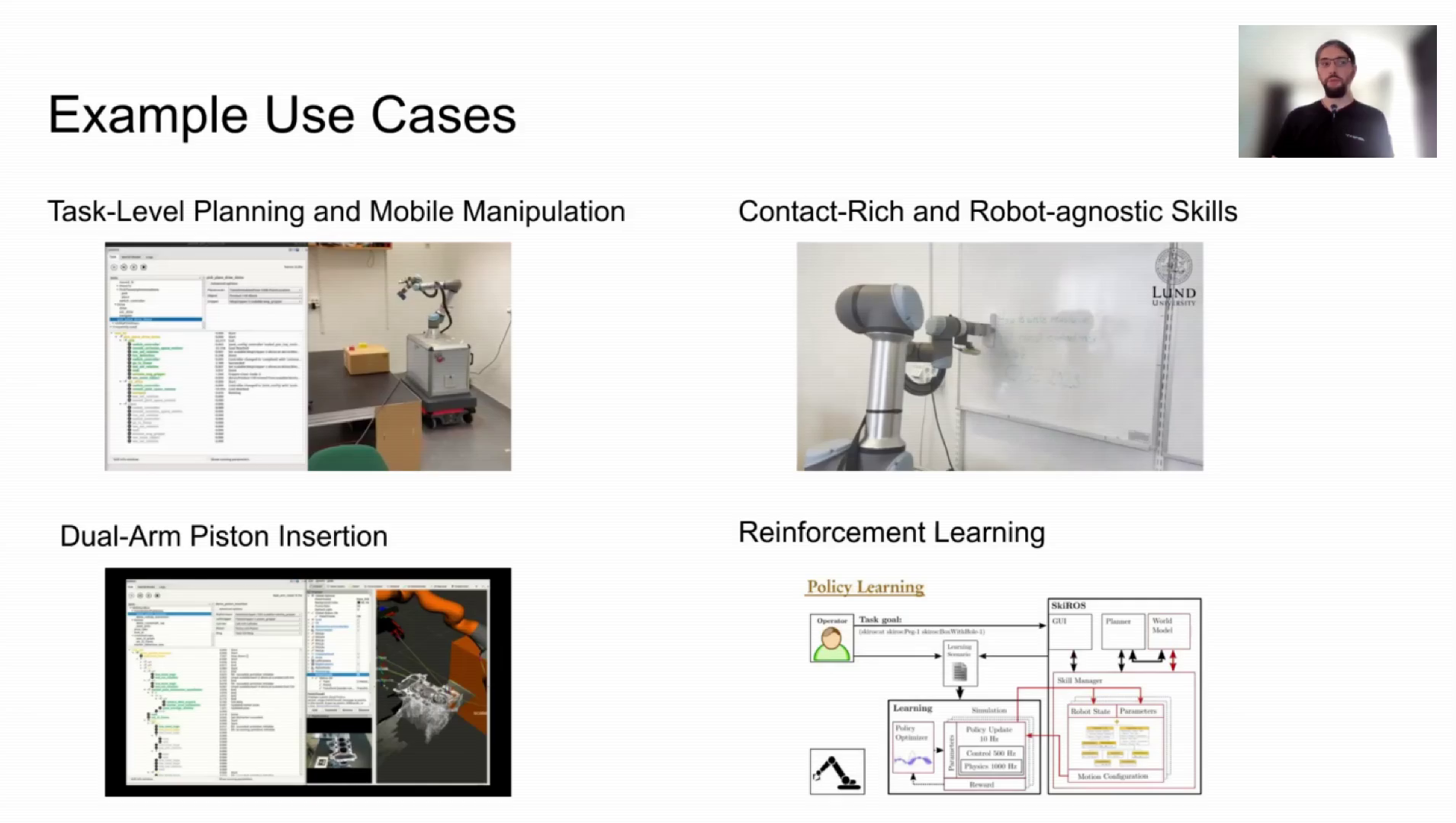Screenshot of the 5 minute introduction