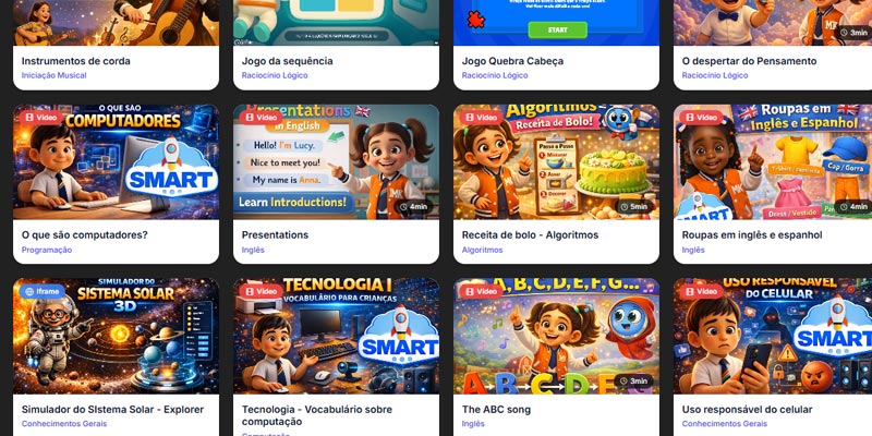 Catálogo de Aulas MK-SMART