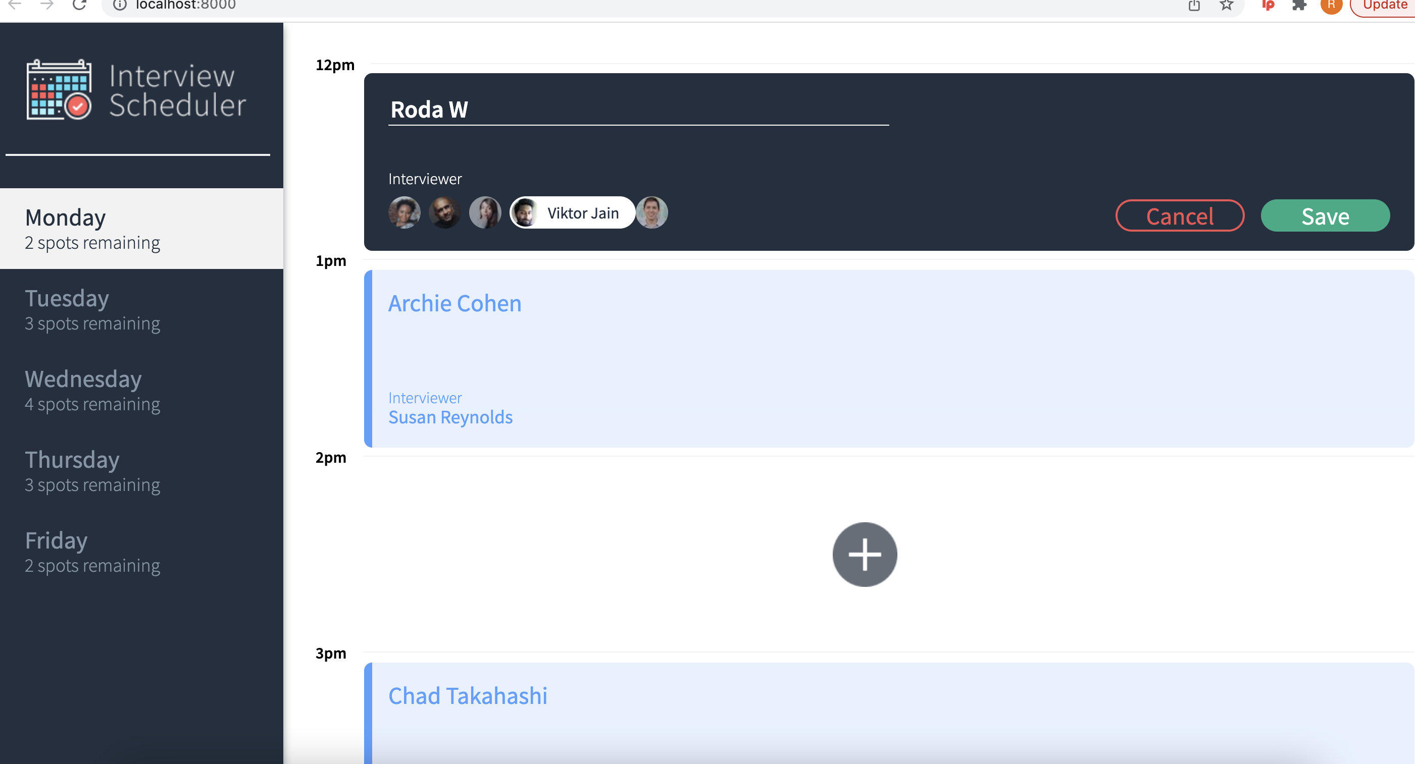 GitHub - RodaW/Scheduler