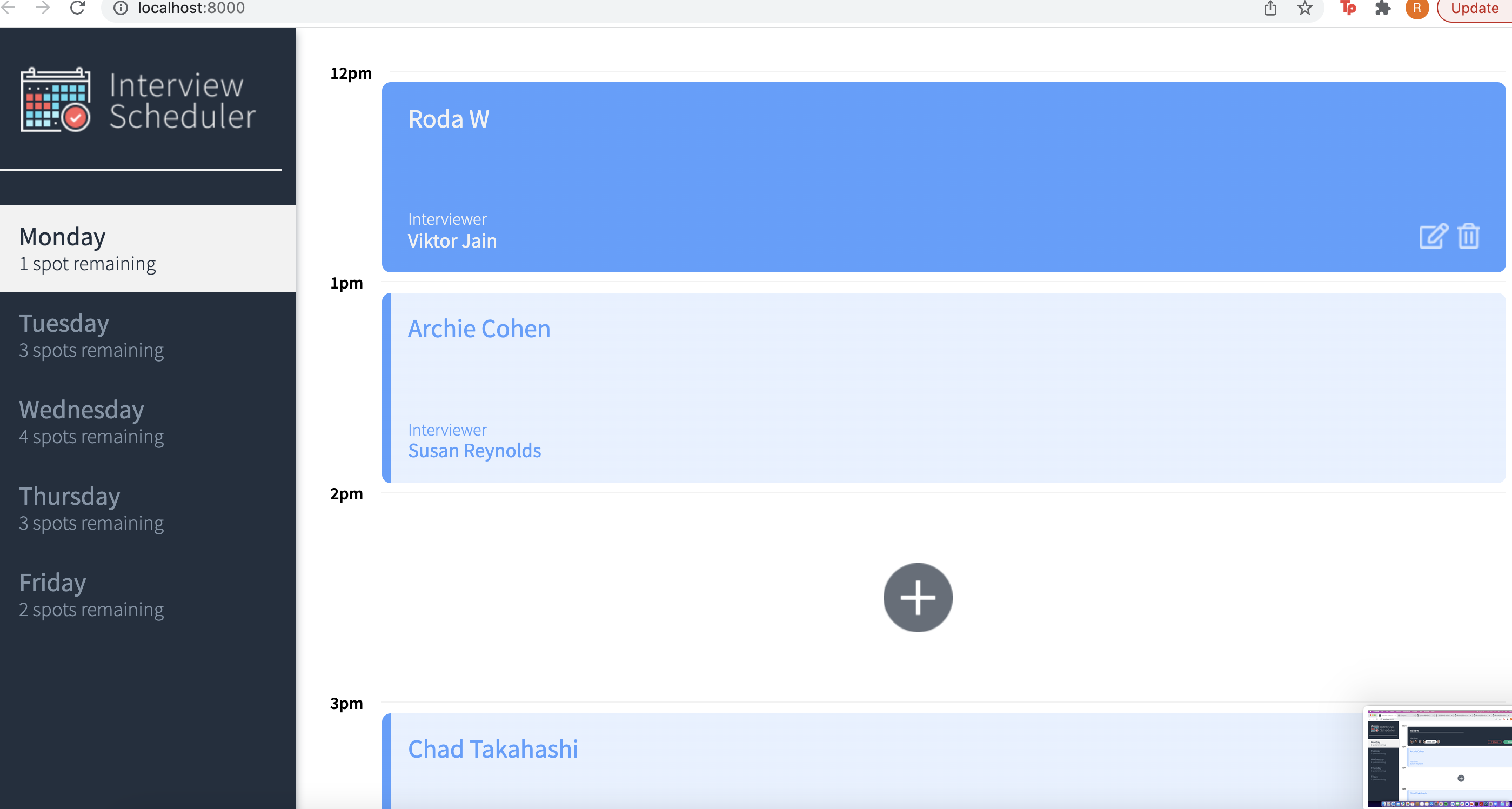 GitHub - RodaW/Scheduler