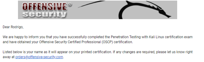 OSCP Pass