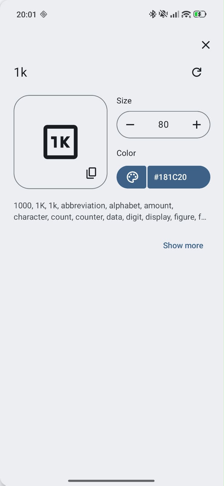 Android preview, light theme