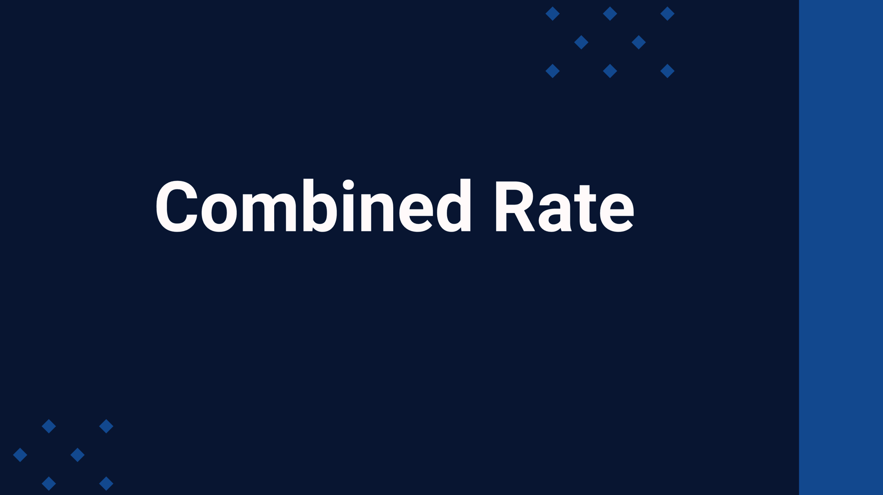 Combined Rate Calculations - CCAT Test Prep