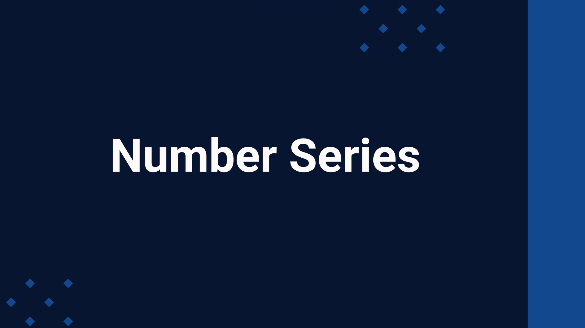 Number Series Questions - CCAT Test Prep