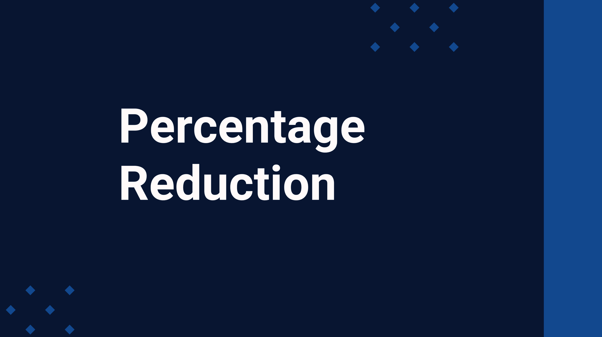 Percentage Reduction Questions : CCAT Test Prep