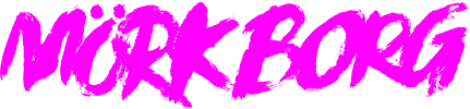Mörk Borg RPG logo