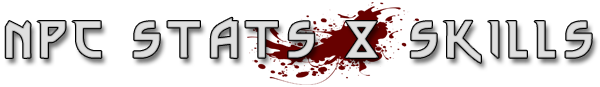 npc stats and skills