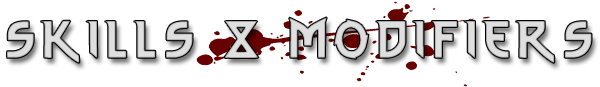 skills and modifiers