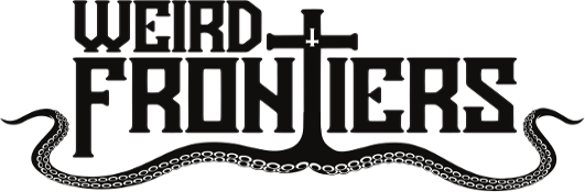 Weird Frontiers Title with tentacle