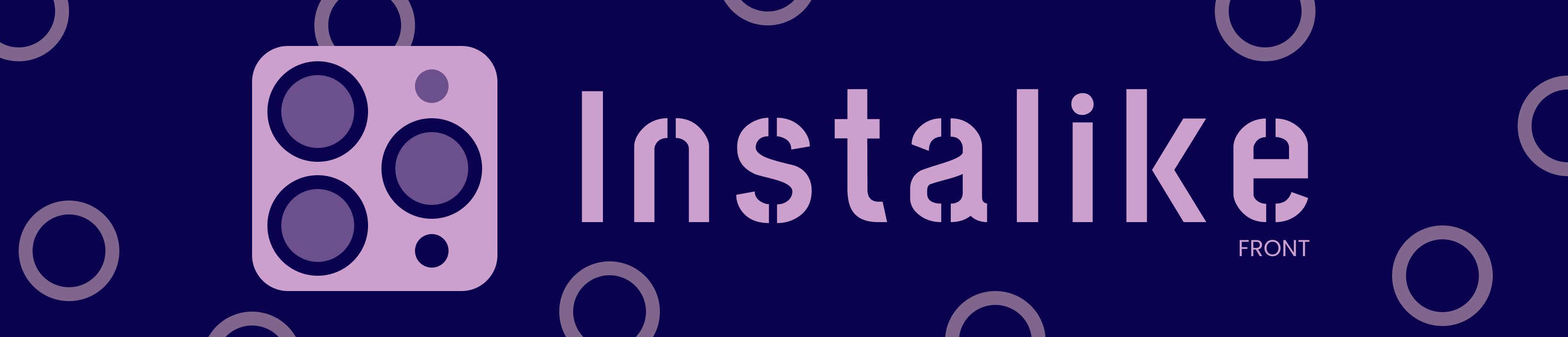 Instalike banner