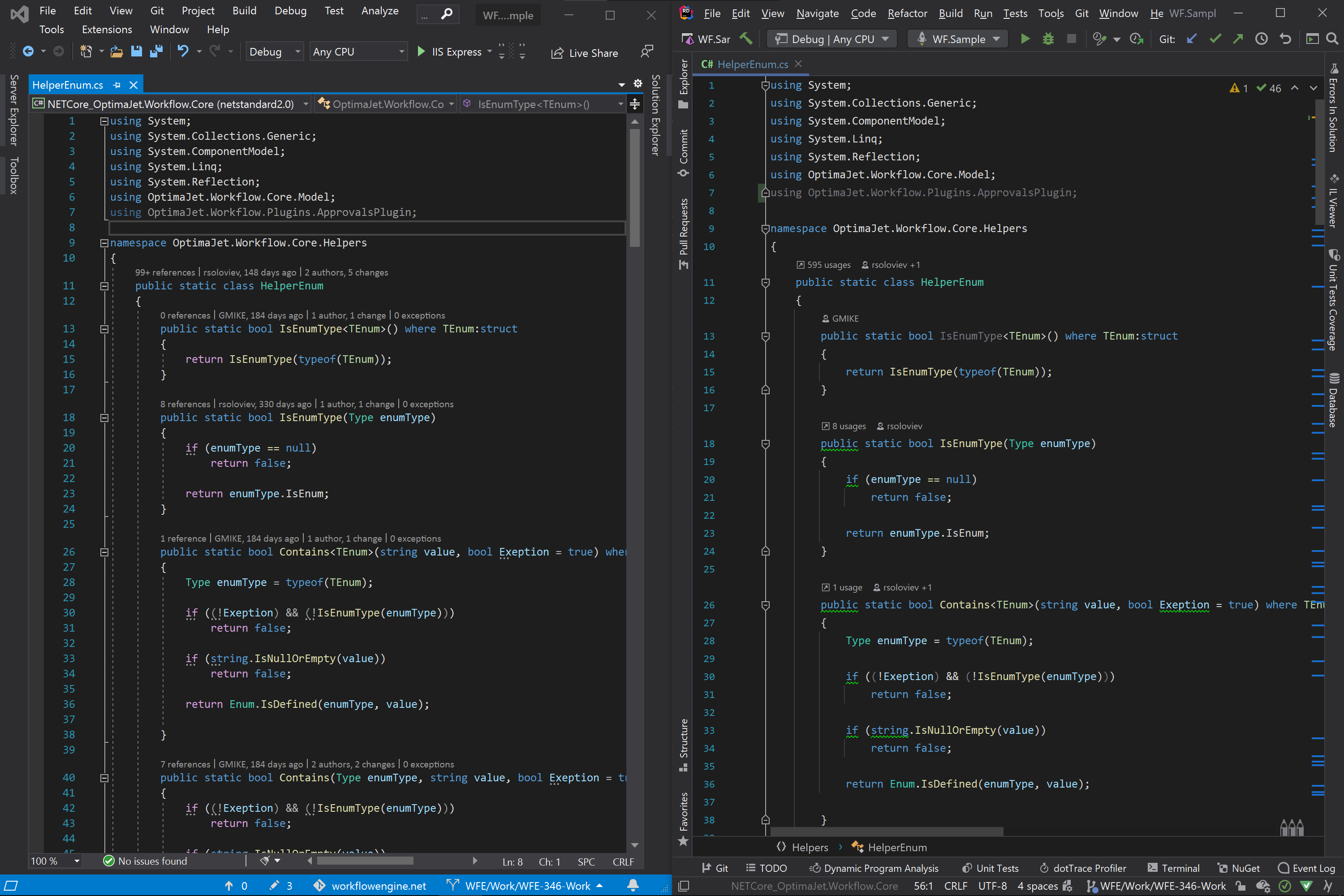 Rider Visual Studio 2019 Dark Theme