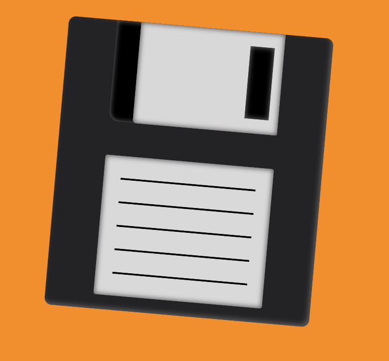 Diskette-Hover