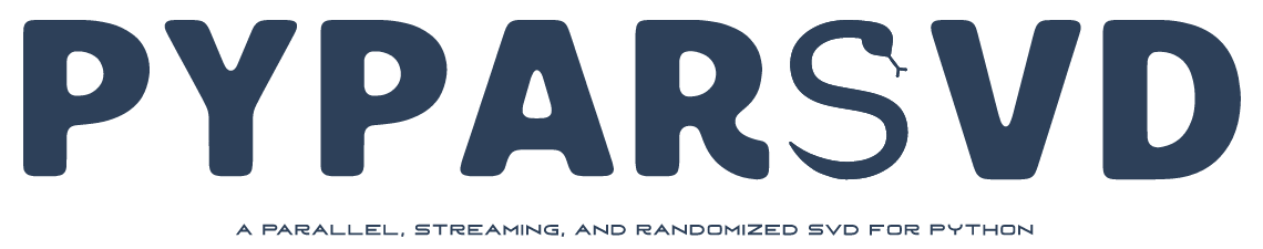 Python Parallel Singular Value Decomposition