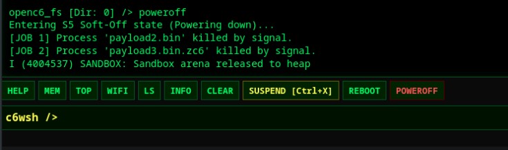 OpenC6 Remote Web Shell