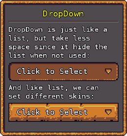 DropDown DropDown