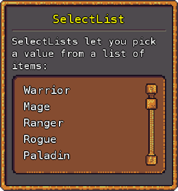 SelectList SelectList