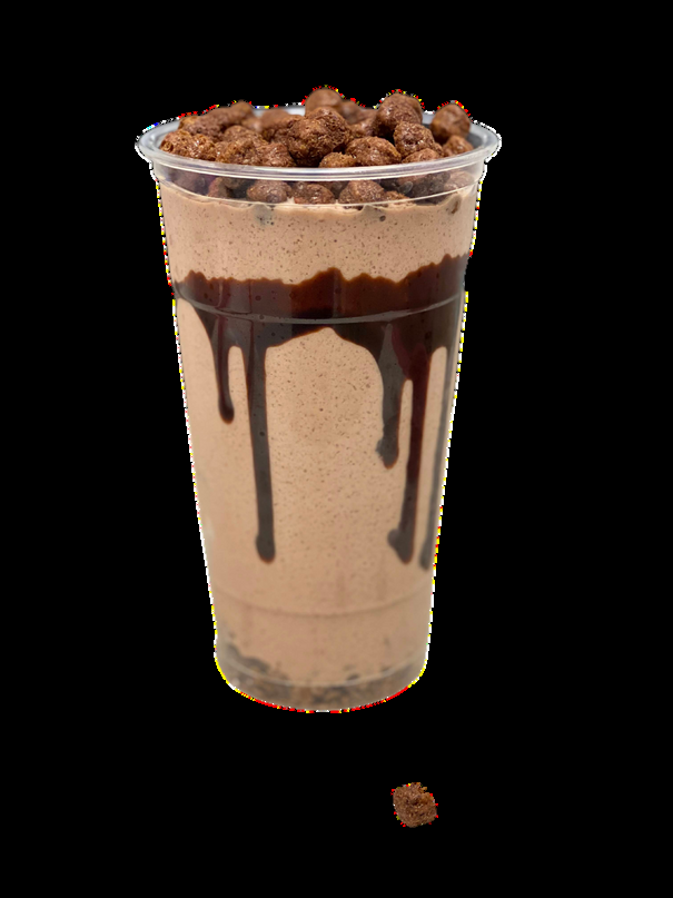 Cocoa Puffs protein shake