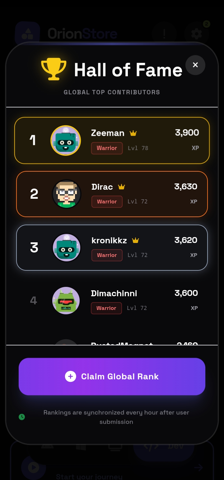 Orion Store screenshot 3