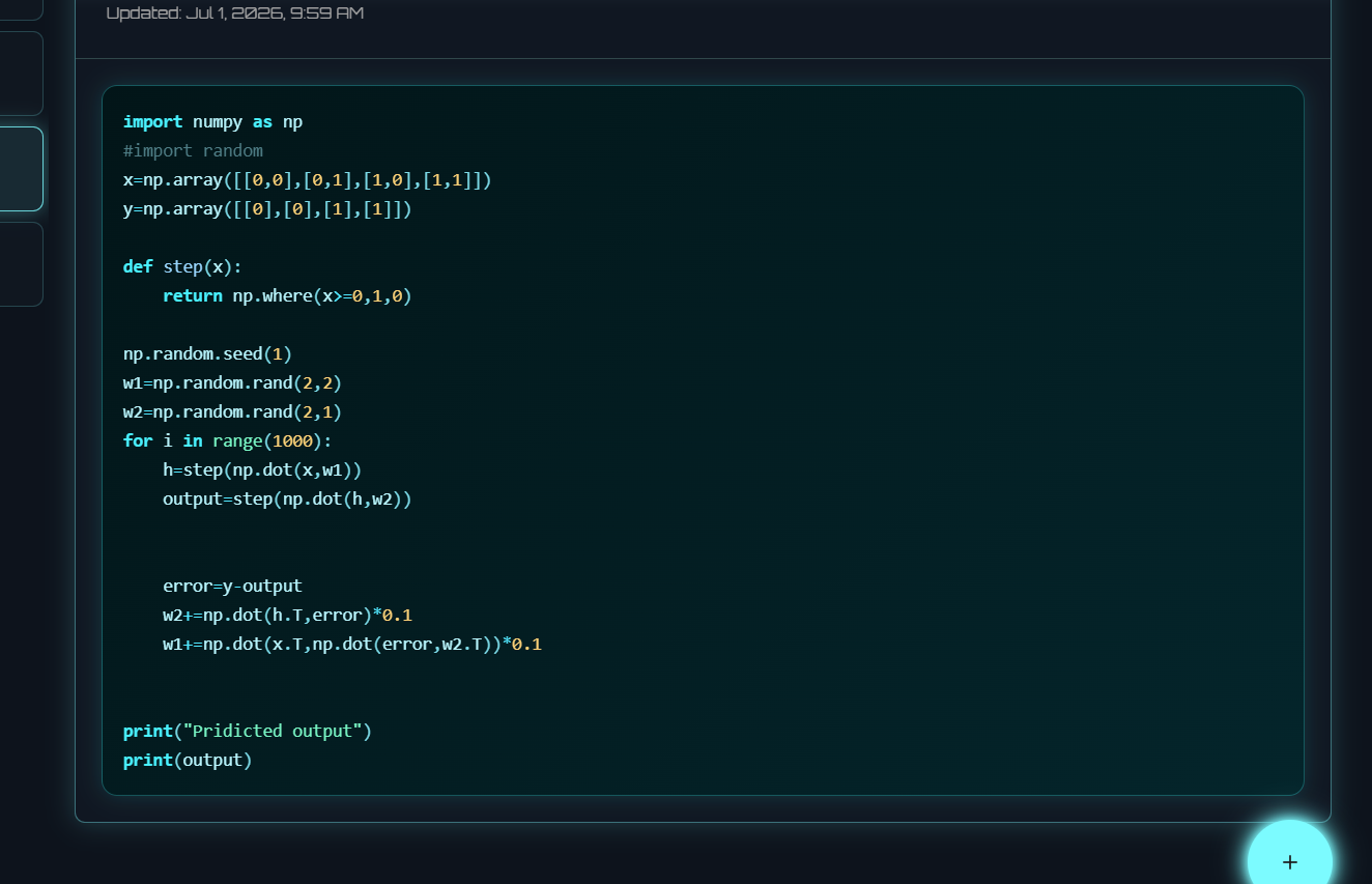 Syntax Highlighting