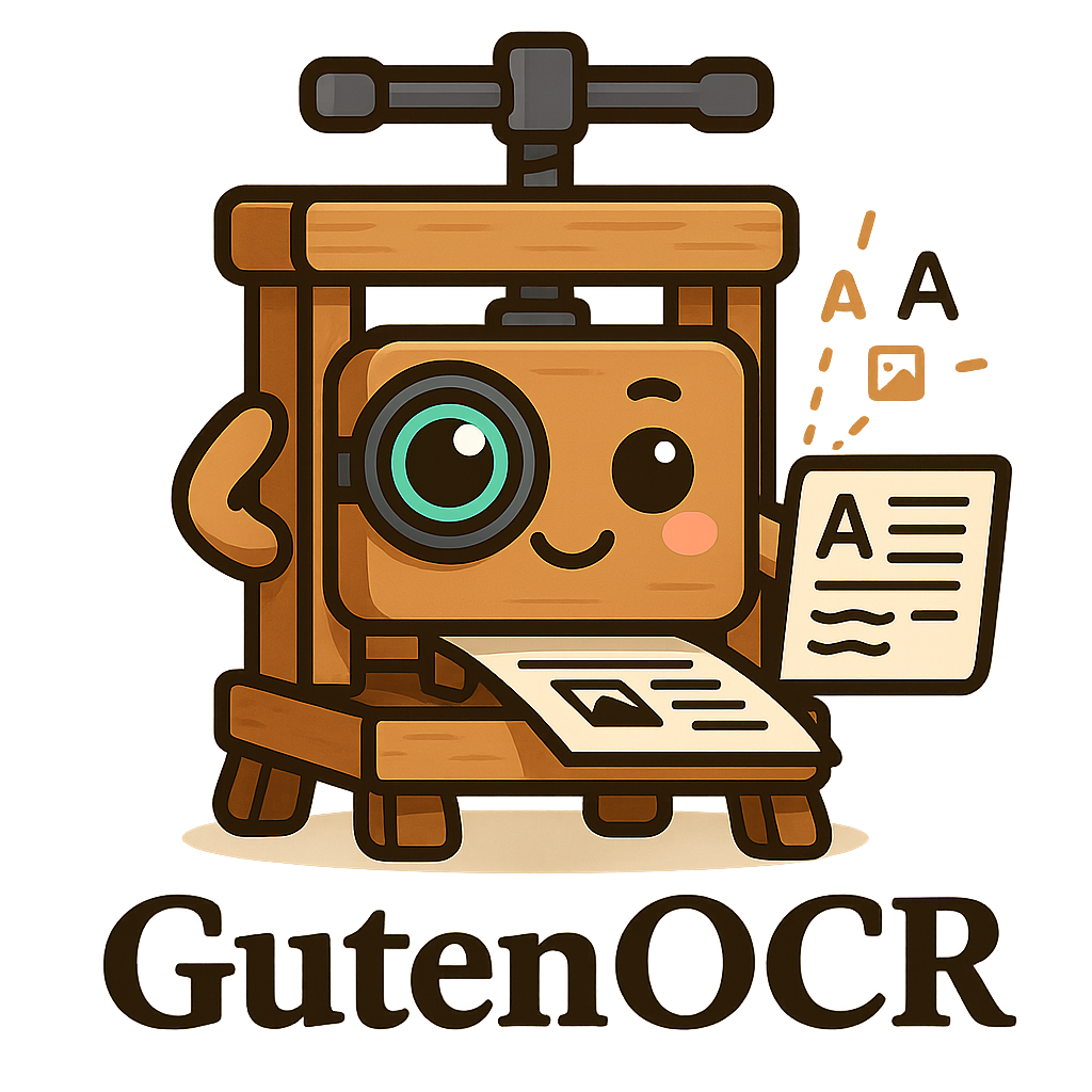GutenOCR Logo