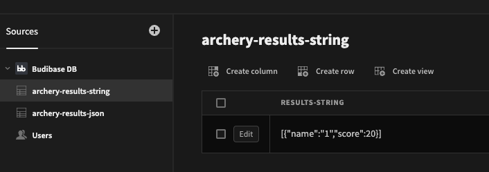 Results String Table