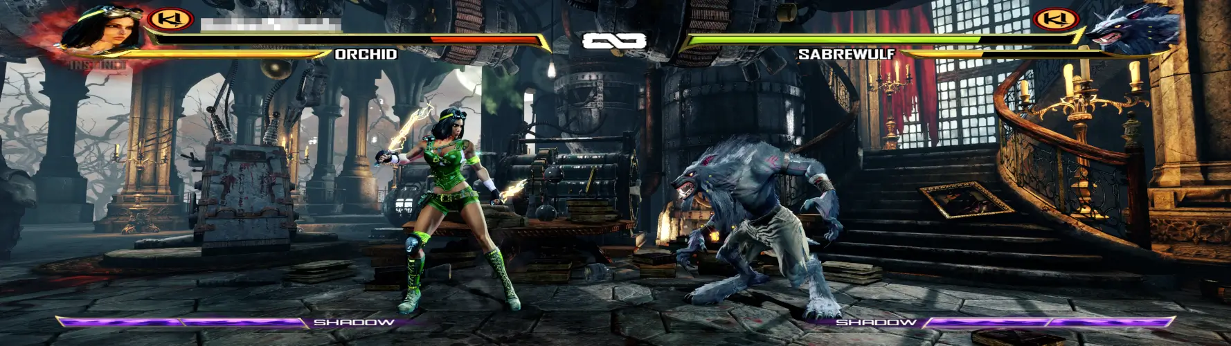 A 32:9 screenshot of Killer Instinct
