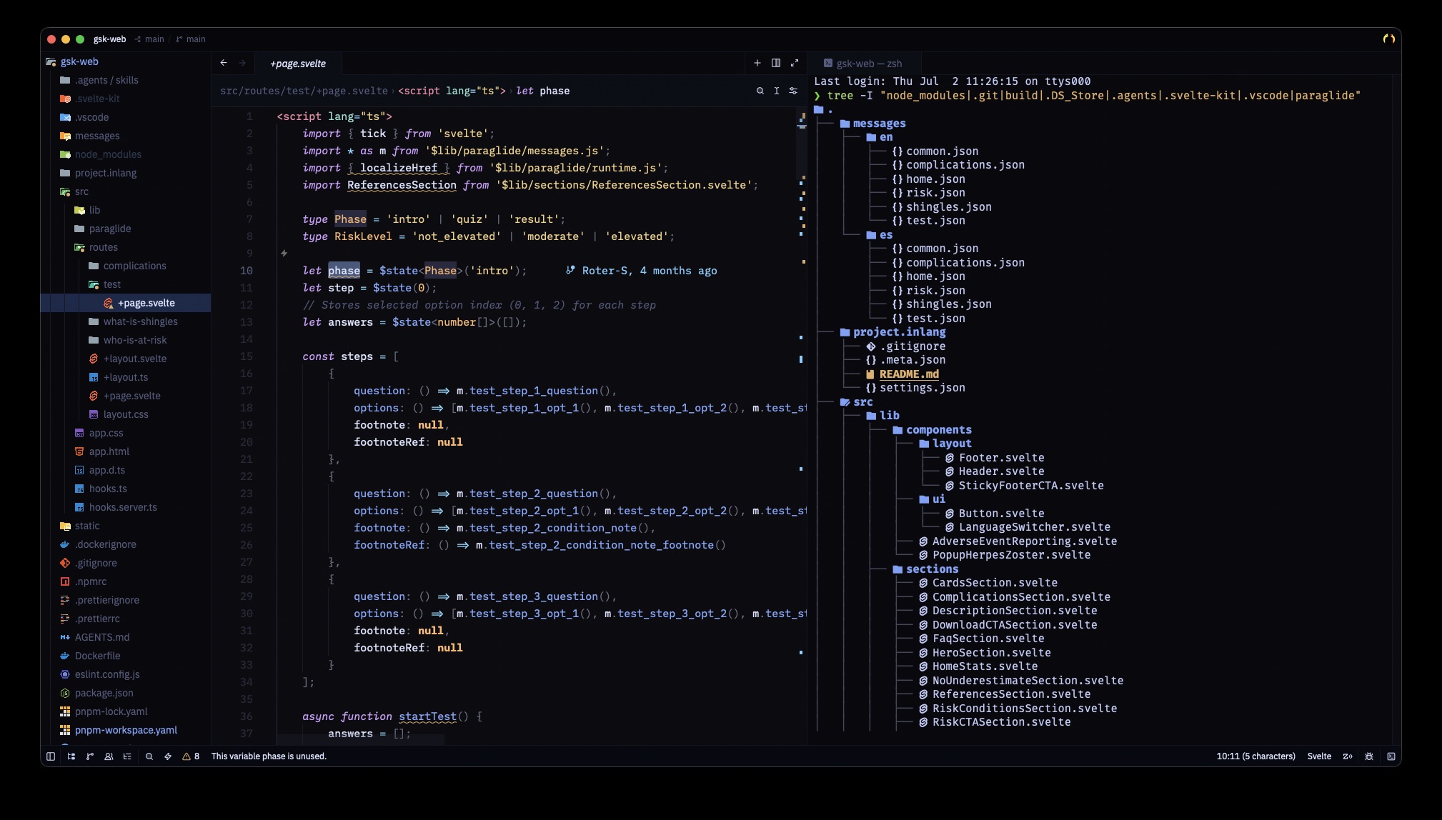 Deep Slate Theme