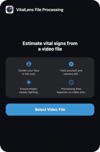 vitallens.js vitallens-file demo