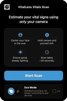vitallens.js vitals-scan demo