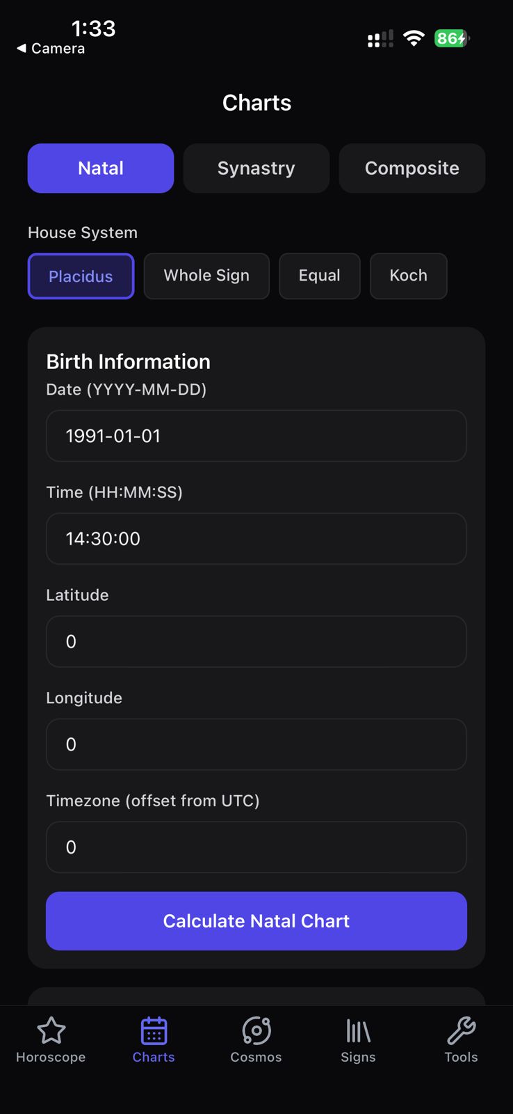 Western Astrology App screenshot