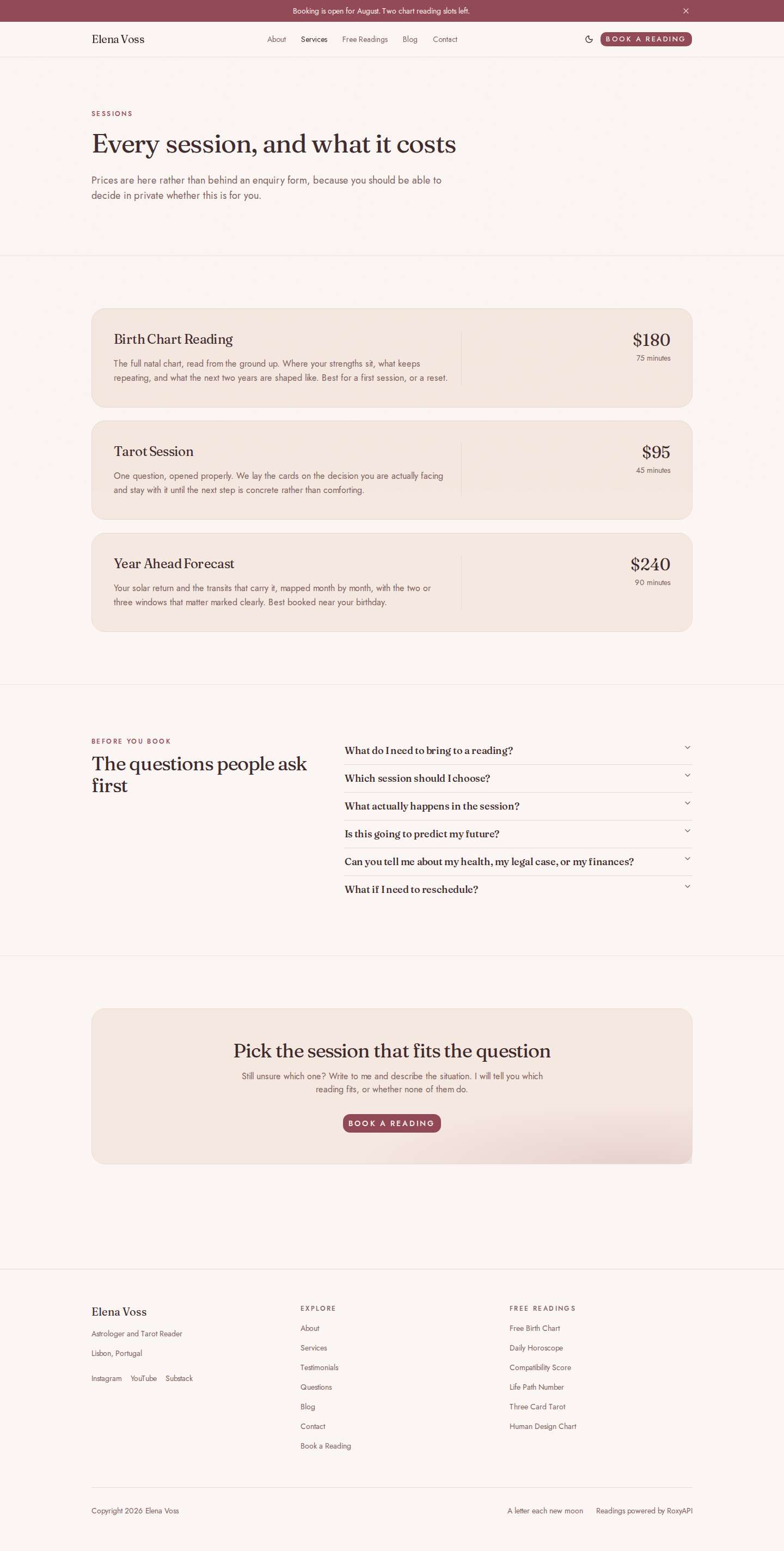 Practitioner Website Template screenshot