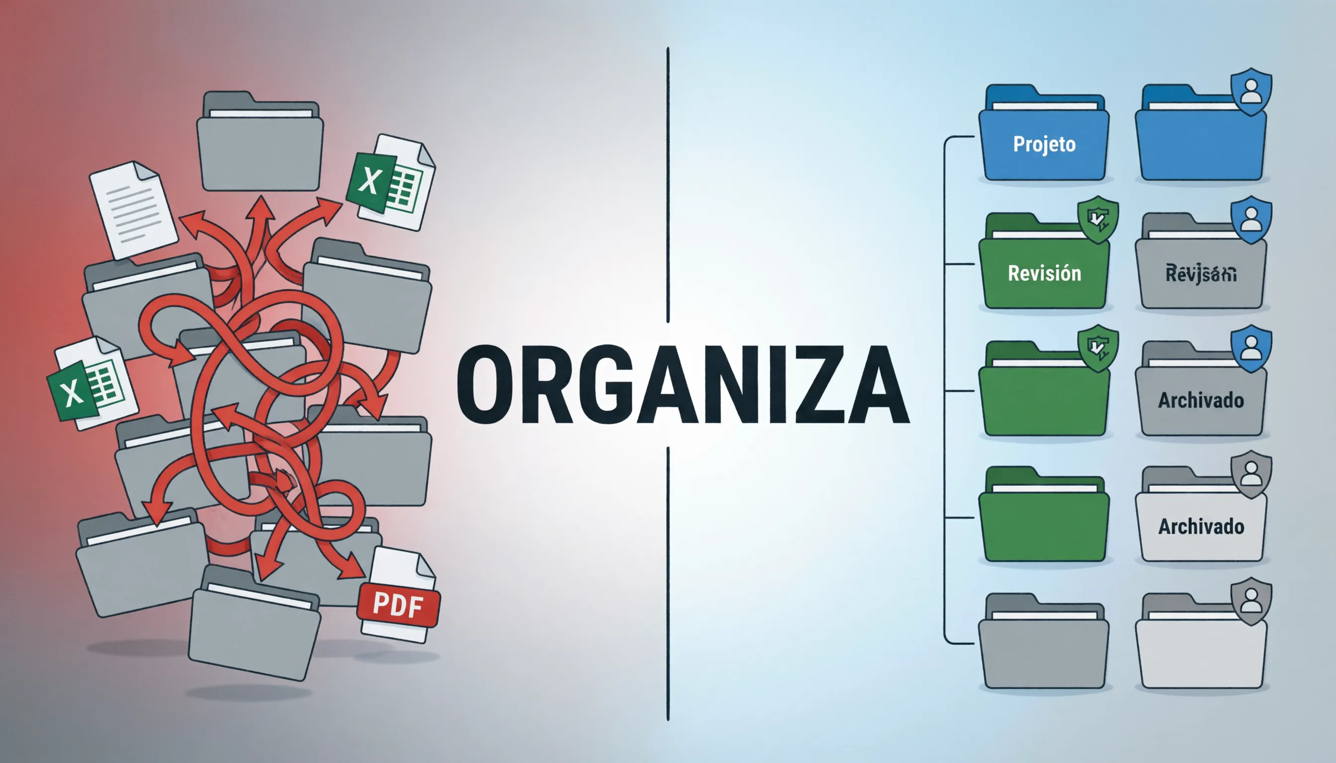 ¿Cómo estructurar SharePoint para que no se convierta
