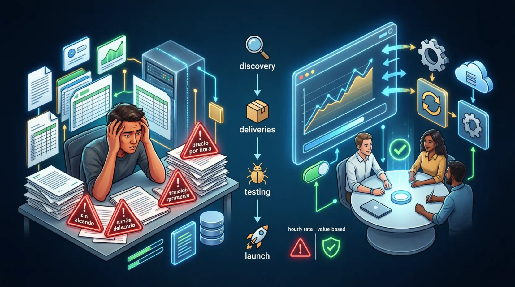 Aplicación web a medida: cuánto cuesta desarrollarla y cómo contratar al equipo correcto