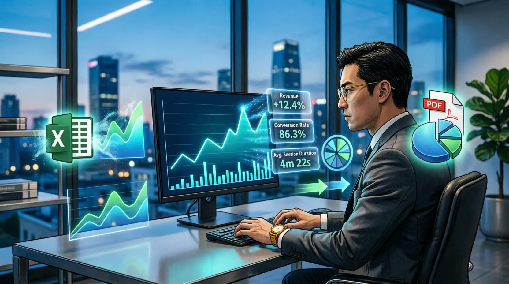 automatizacion reportes financieros