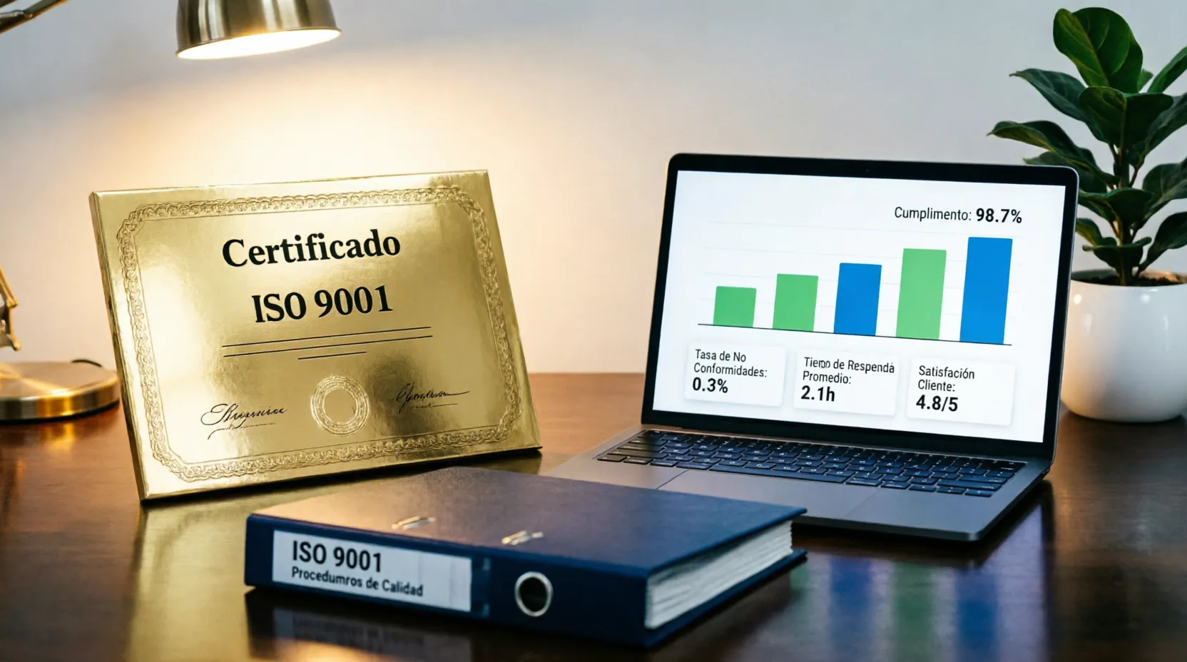 ¿Cuánto cuesta un sistema de gestión de calidad ISO 9001 en Venezuela con software personalizado?