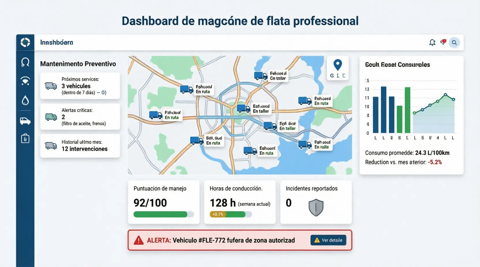 Software Gestion Flotilla Vehiculos