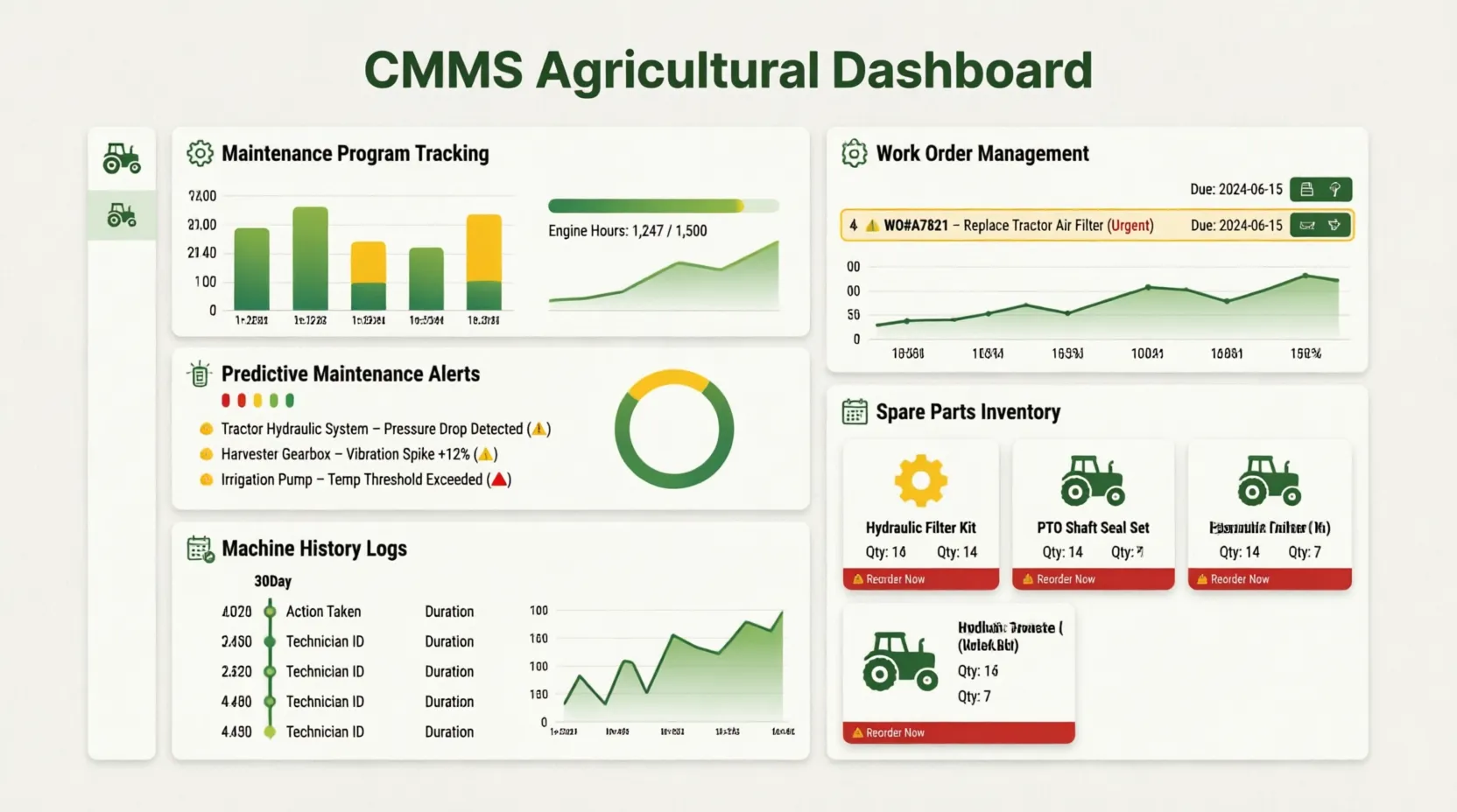 Software Mantenimiento Preventivo Maquinaria Agricola