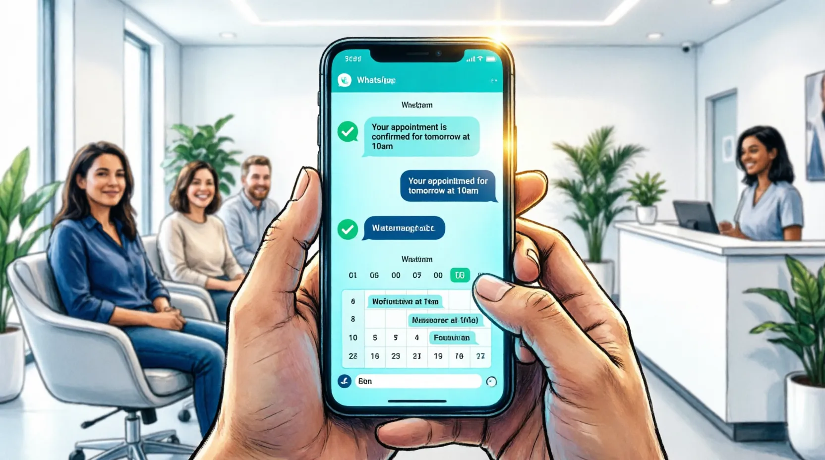 whatsapp clinica dental automatizacion