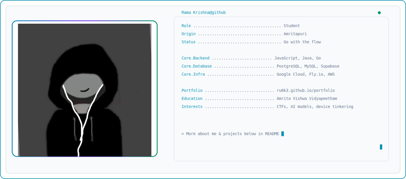 Ru0k3's GitHub profile