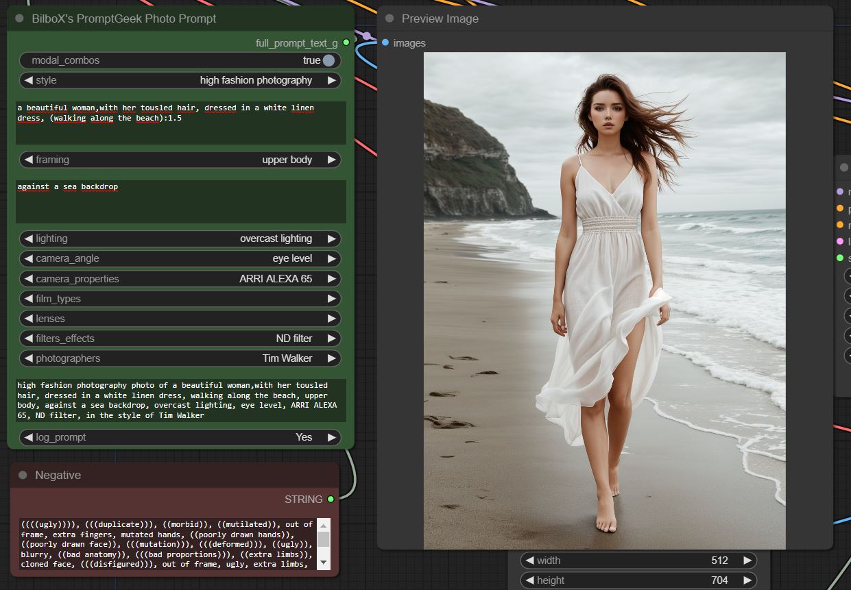 Ruben-BilboX's PromptGeek Photo Prompt UI
